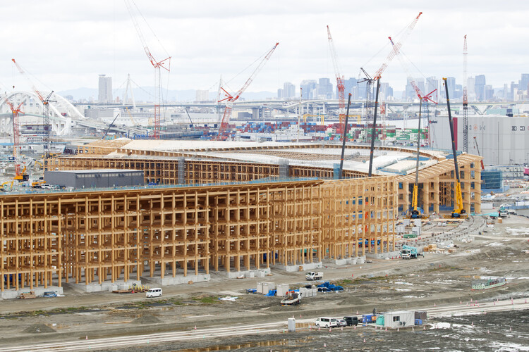 First Photos of Sou Fujimoto's 'Grand Ring' Revealed for Expo 2025 Osaka - Image 1 of 19