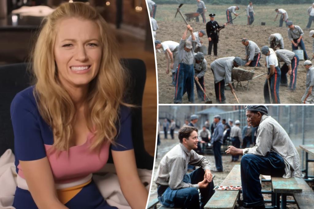 'Pretentious' Blake Lively mocked for saying she laughs 'the hardest' at 'Shawshank Redemption'